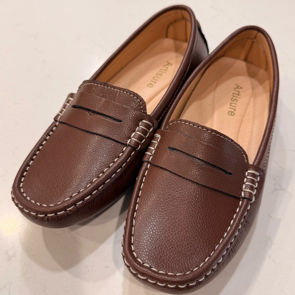 NWOT Artisure Women's Classic Comfort Leather Driving Shoes - Picture 5 of 8